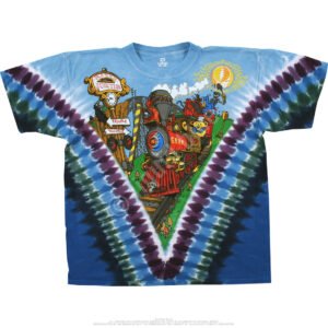 Grateful Dead-Casey Jones Tie-Dye T-Shirt