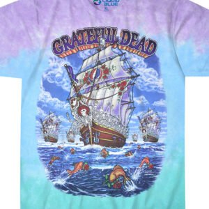 Grateful Dead-Ship Of Fools Tie-Dye T-Shirt