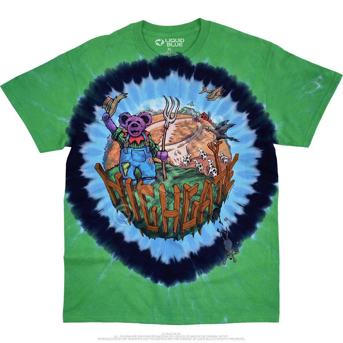 Grateful Dead-Highgate Tie-Dye T-Shirt