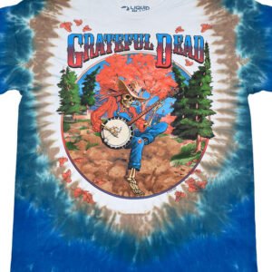Grateful Dead-Banjo Tie-Dye T-Shirt