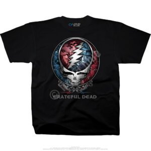 Alternative view of Grateful Dead-Bertha SYF Black T-Shirt