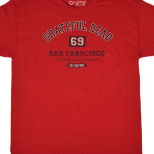 Grateful Dead-San Francisco 69 Red T-Shirt