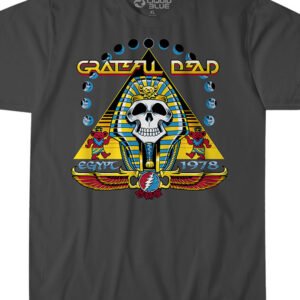 Grateful Dead-Egypt 78 Grey T-Shirt