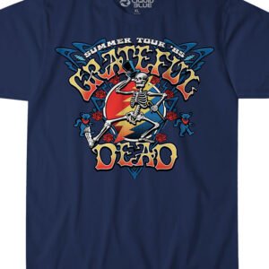 Grateful Dead Strutting-Skelly Navy T-Shirt