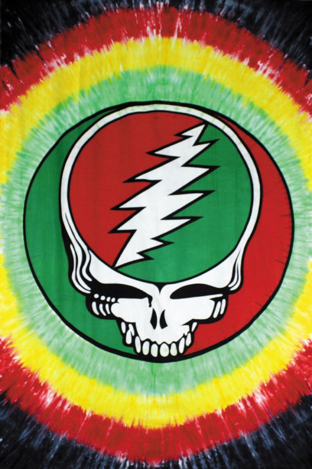 72811-Grateful Dead SYF Rasta Tie Dye