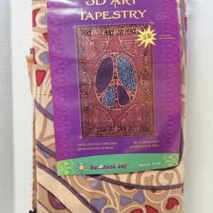 75140- 3D Brown Peace Sign