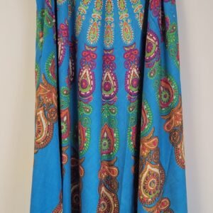 Peacock Pattern Dress