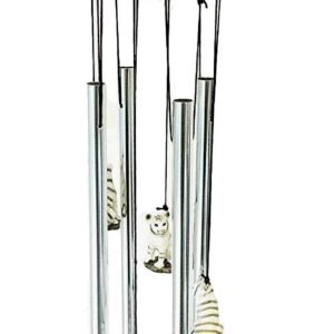 White Bengal Tiger Wind Chime