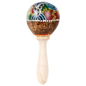 HAND PAINTED MARACA