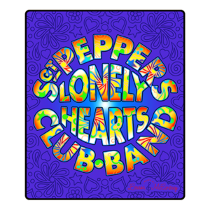 Sgt. Peppers Lonely Heart Fleece Blanket