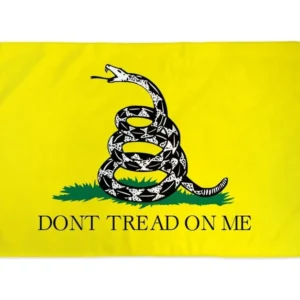 Don't Tread on Me Gadsden (Yellow) Flag-Poly